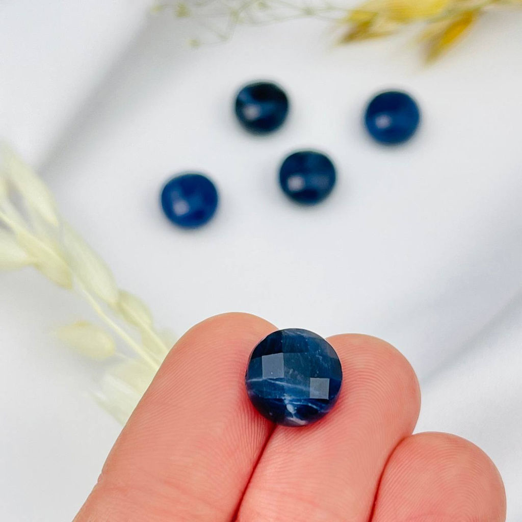 Бусины для украшений из Содалита (5 шт)