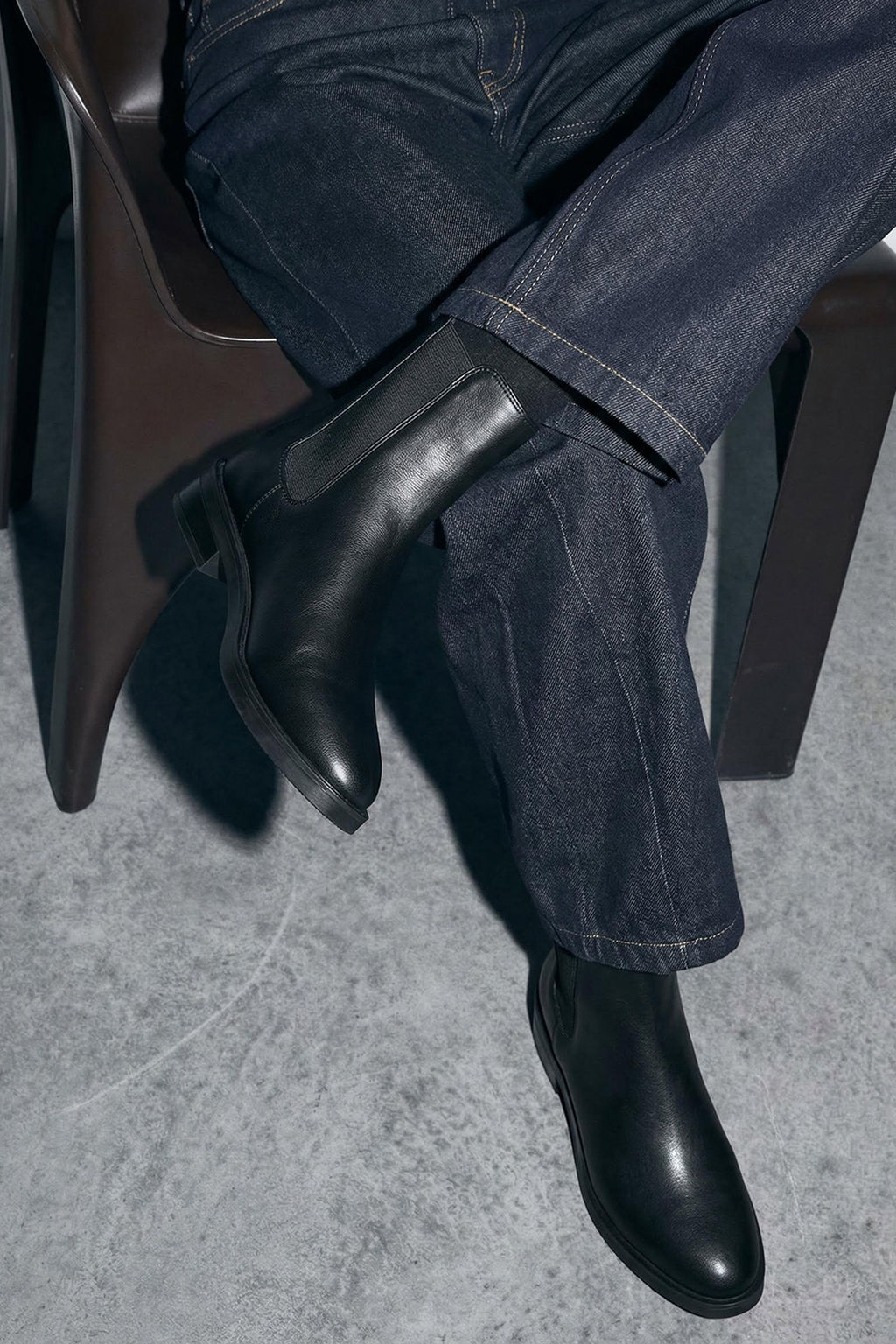 Trendyolmilla Shoes Siyah Lastikli K?sa Duz Topuklu Chealsea Kad?n Bot 
TAKAW25BO00019  фото 12
