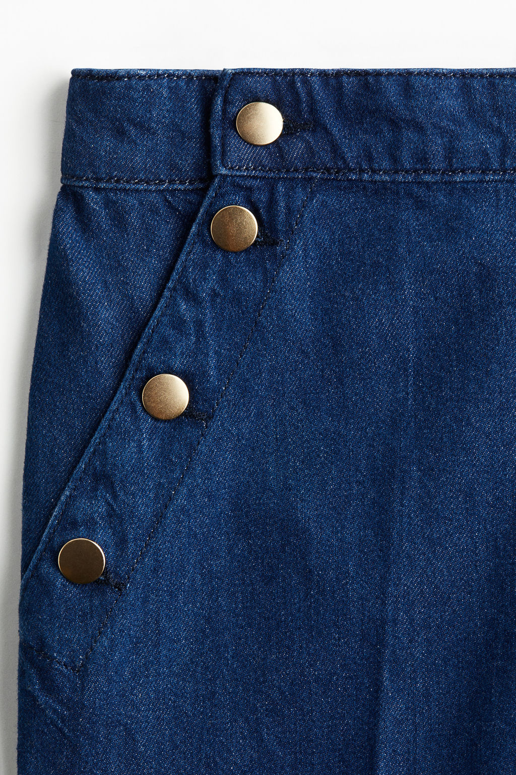 Pantal?n denim con botones - H&m фото 5