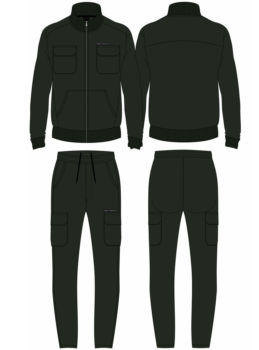 Спортивный костюм мужской 11M-RR-1757 RED-N-ROCKS - Red-n-rock's фото 25