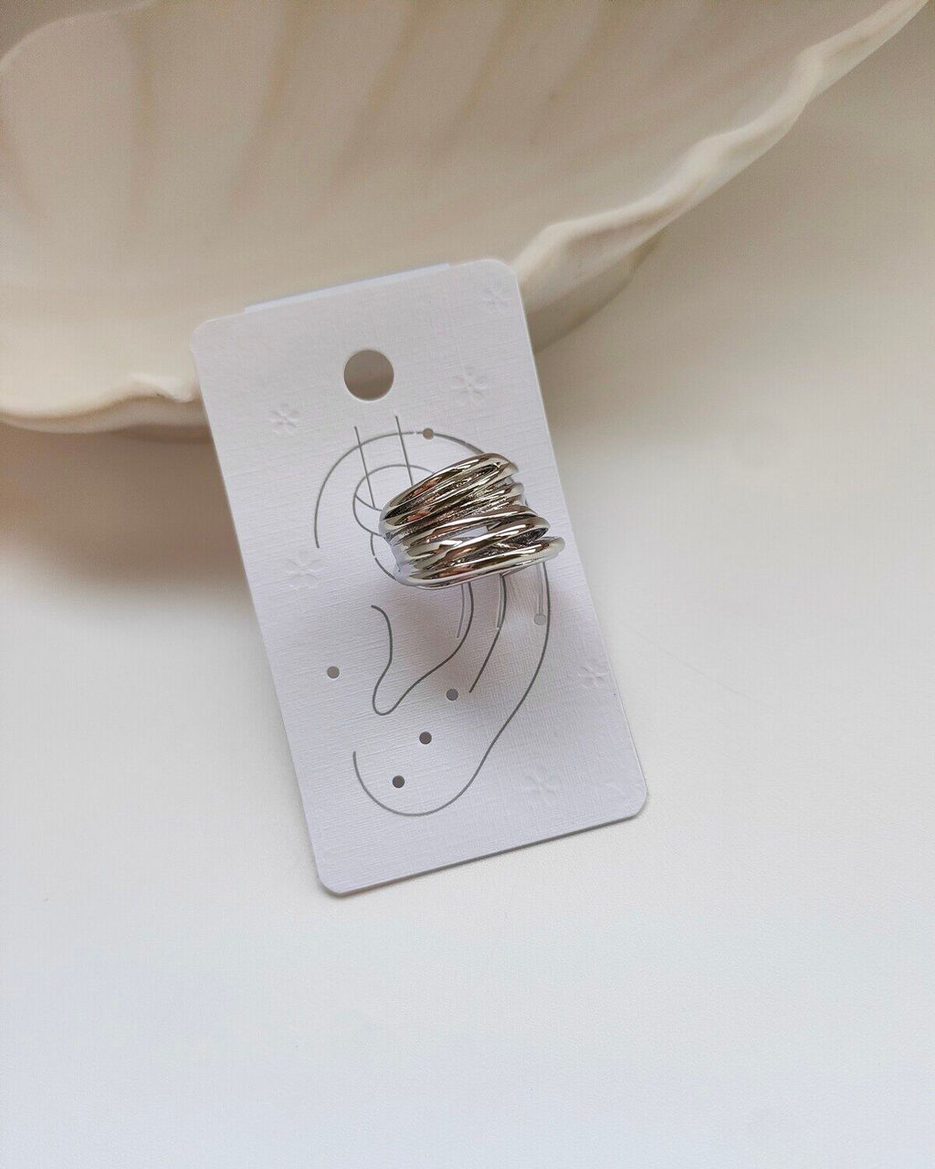 Серьги - кафф