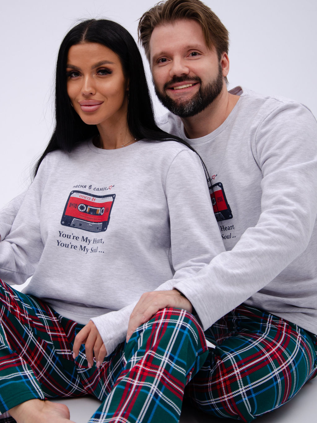 Пижама "Диско 2", футер начёс