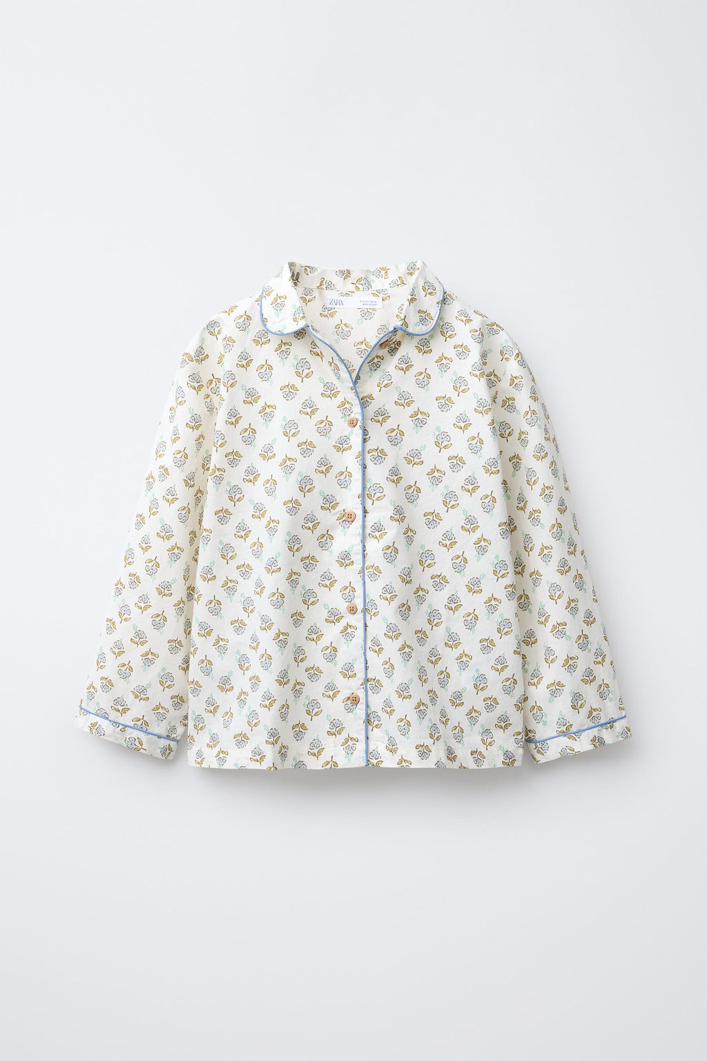 6-14 YEARS/ FLORAL SHIRT AND TROUSERS PYJAMAS - Zara фото 2