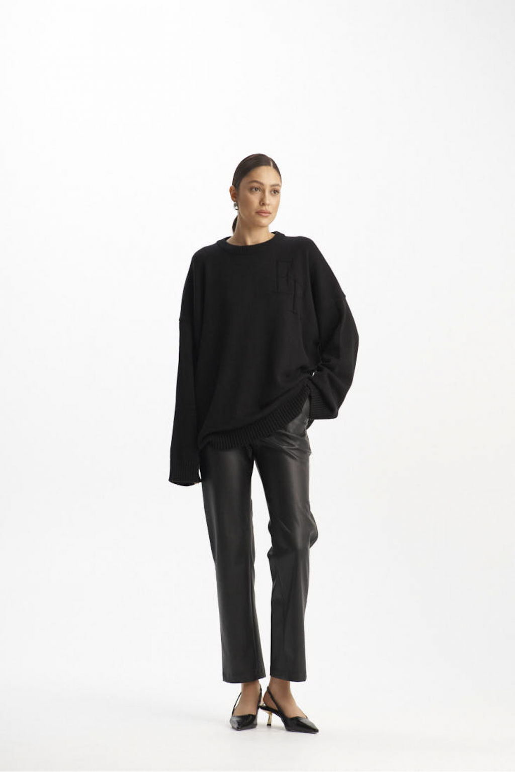 Джемпер Cotton ER Black