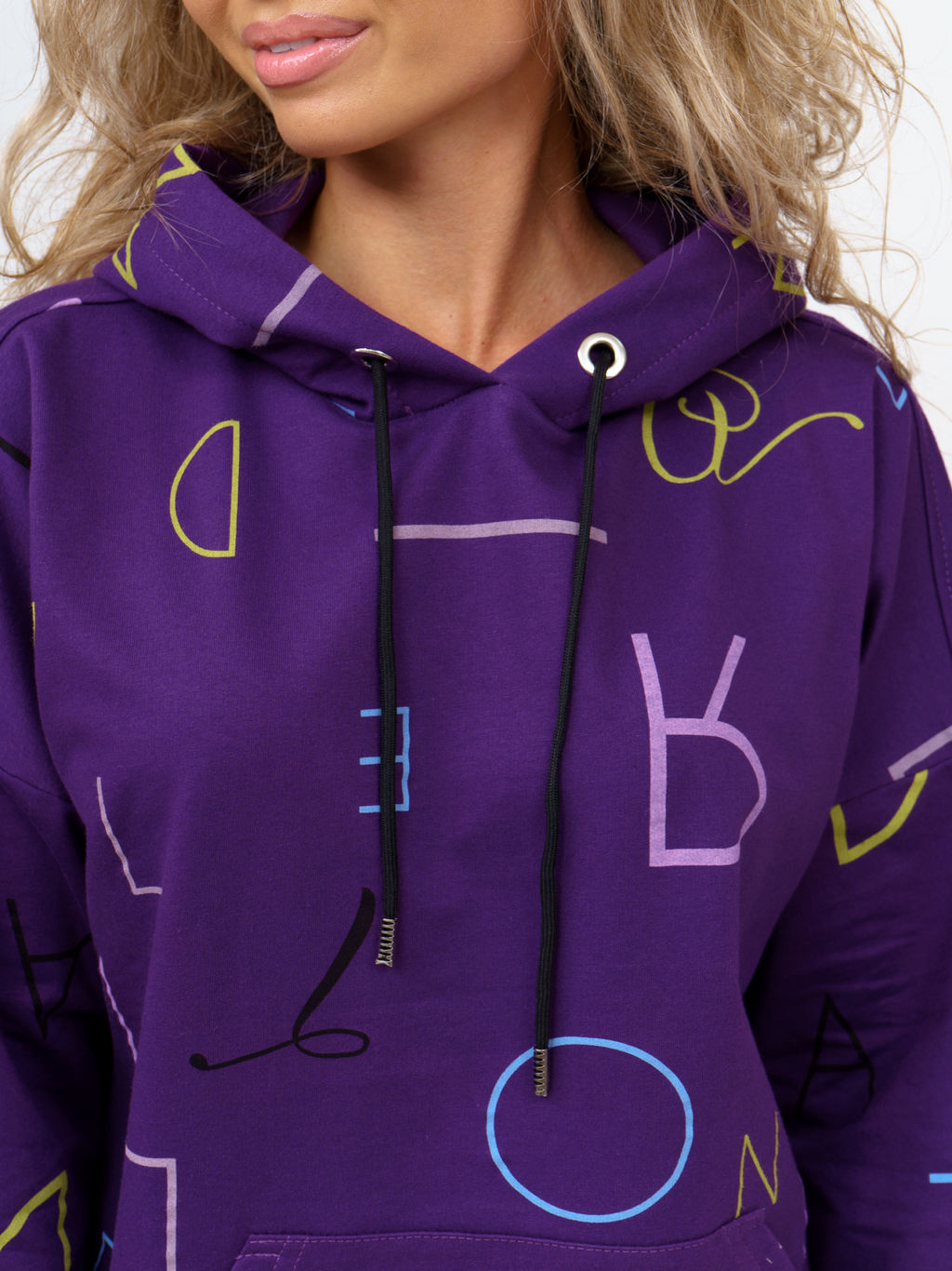 932 Худи "Фиолетовый"