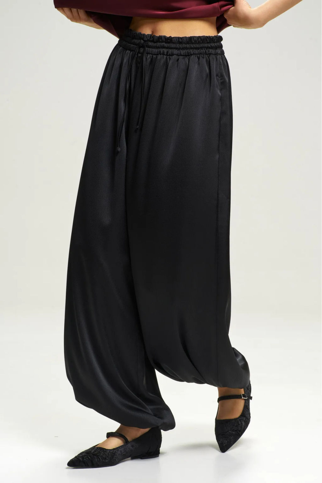 Брюки-алладины Black