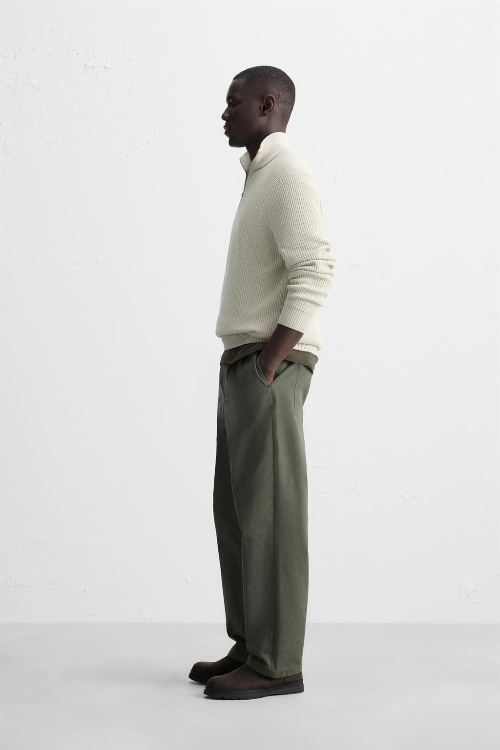 ZIP NECK SWEATER - Zara фото 4