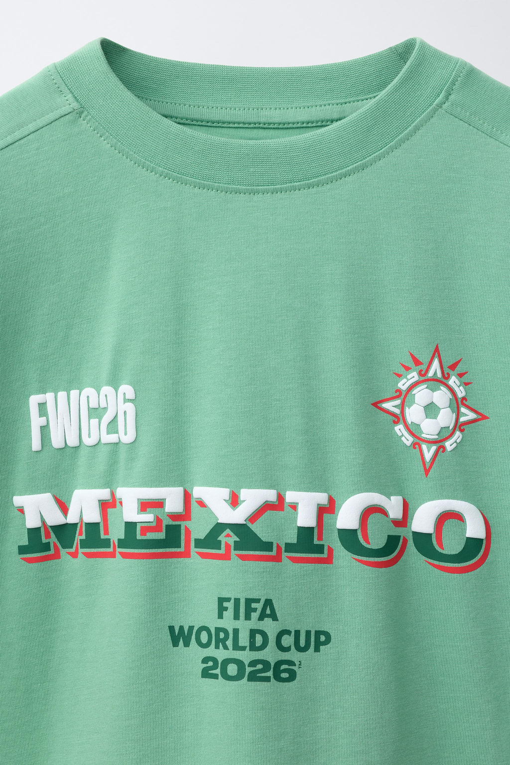 CAMISETA ESTAMPADO MEXICO FIFA WORLD CUP  2026 / Verde