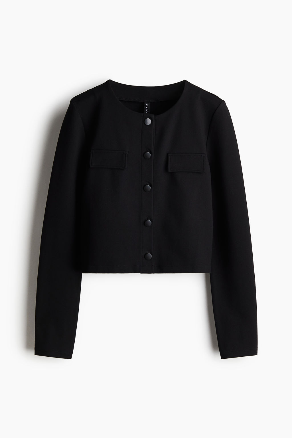 Cardigan de punto con bolsillos decorativos - H&m фото 8