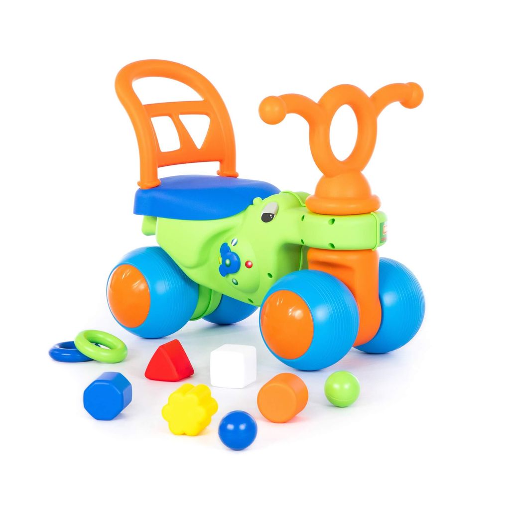 Каталка Крокодильчик (в коробке) - Полесье фото 5