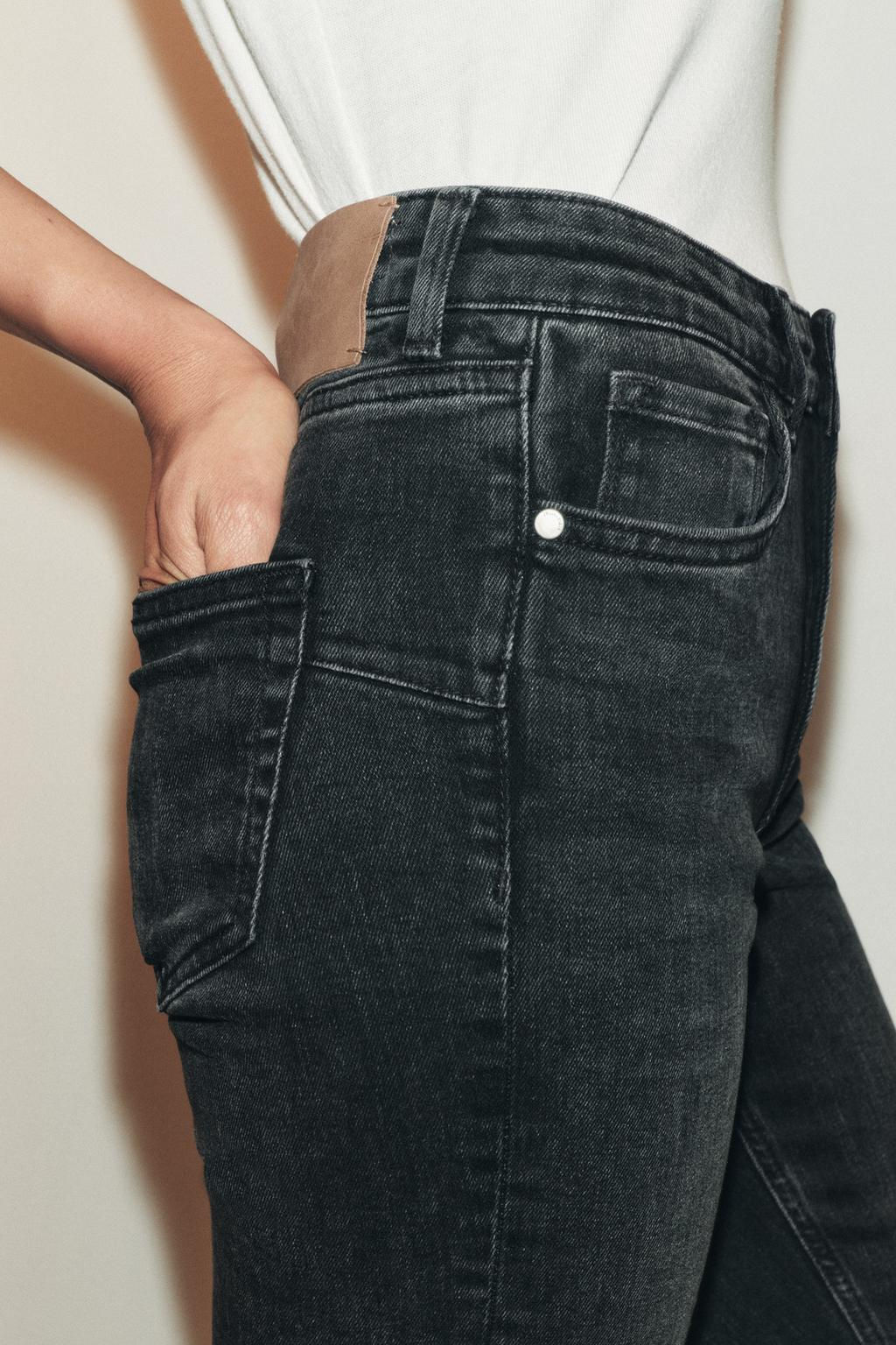 ZW COLLECTION BOOTCUT MID-WAIST CONTOUR JEANS - Zara фото 2
