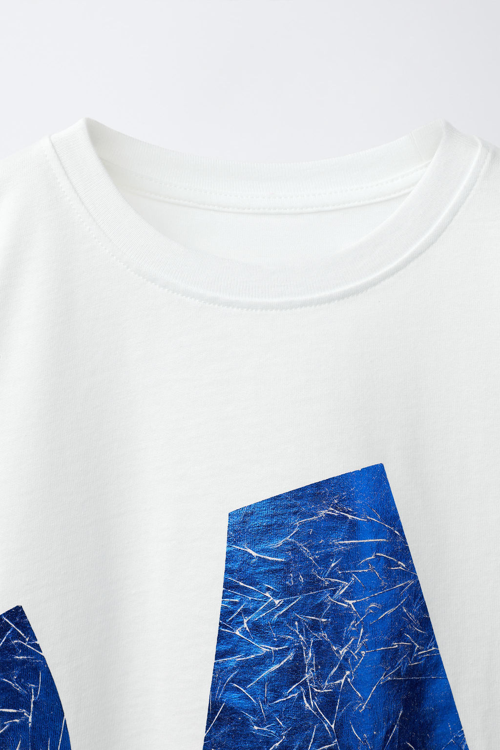 CAMISETA N?MERO BRILLO / Blanco - Zara фото 3