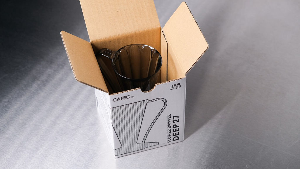 Воронка Cafec Deep 27 пластиковая чёрная (размер 1)