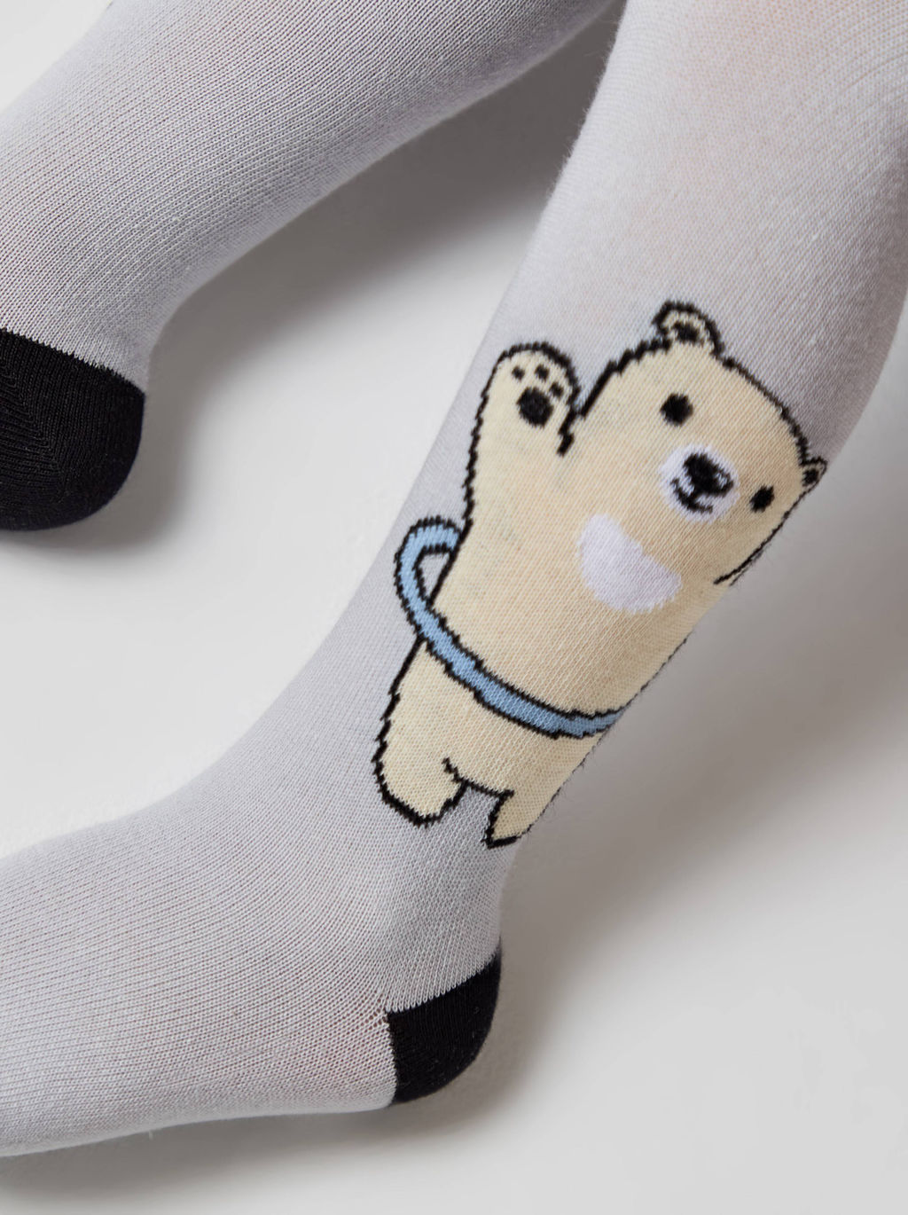 Цена за 2 шт. Колготки детские CONTE-KIDS HAPPIK Колготки детские светло-серый - Conte elegant фото 3