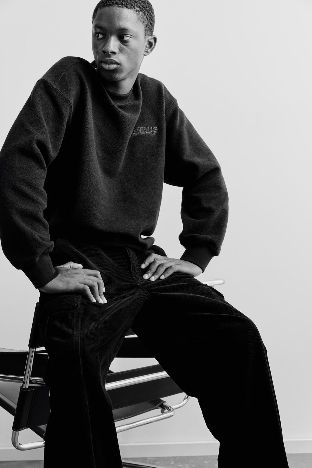 Loose Fit Corduroy cargo trousers - H&m фото 2