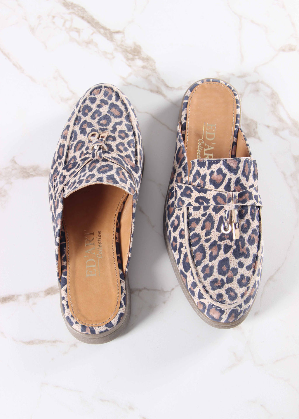 Мюли 1070.2614be. бежевый леопард