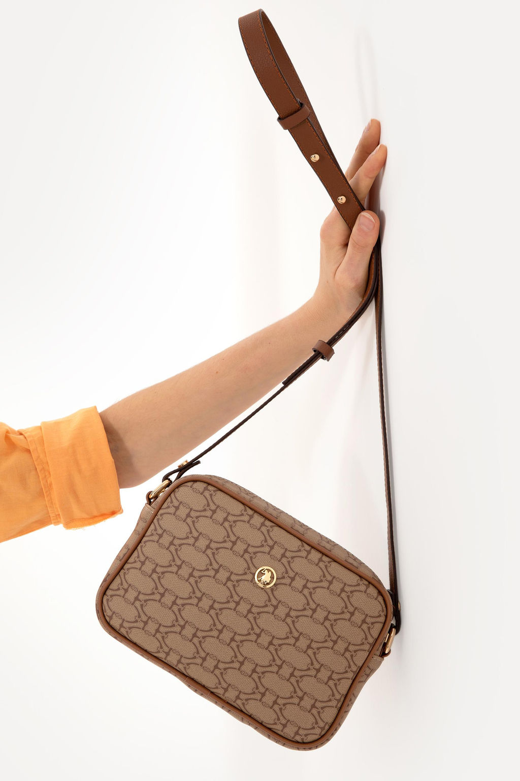 Kad_n Koyu Bej _anta Sepette S_rpriz _ndirim - U.s. polo assn фото 2