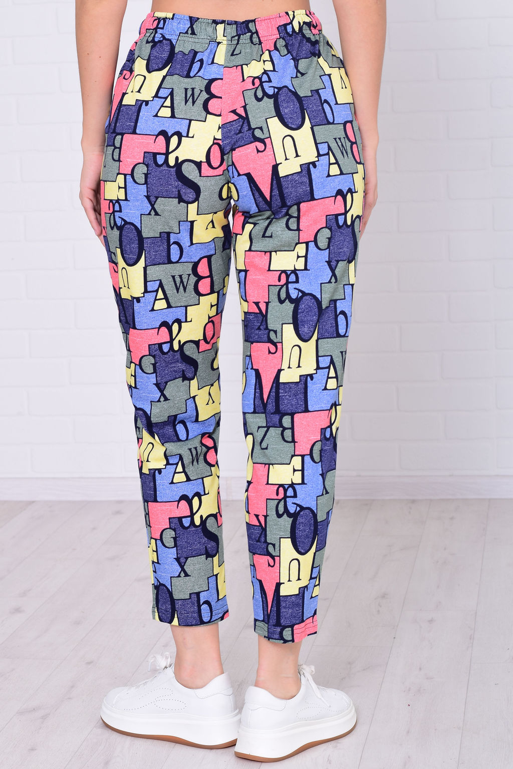 Брюки домашние женские 8-031д1 из хлопка - Новое кимоно фото 18