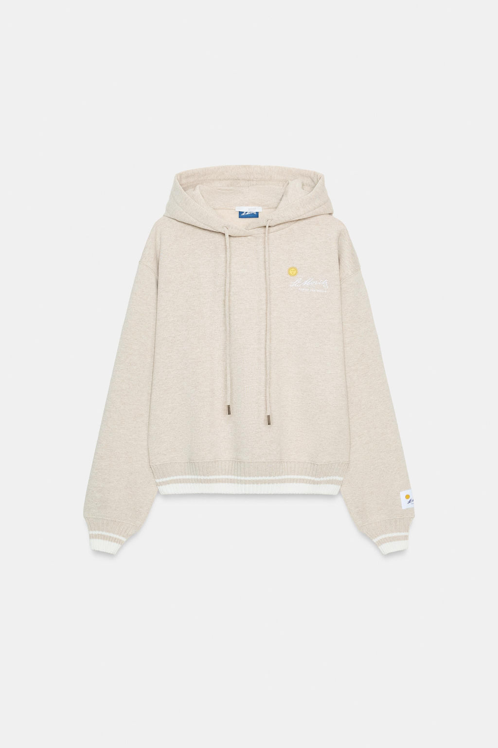 ST. MORITZ® HOODED SWEATSHIRT - Zara фото 5