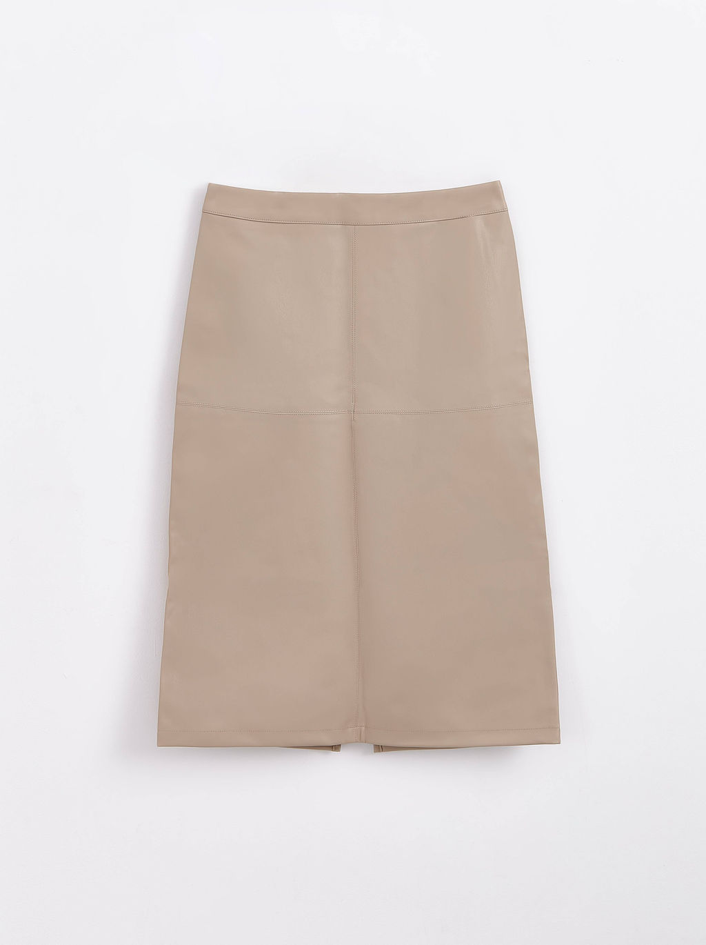 CONTE Юбка под кожу с разрезом сзади LU 1410 light cappuccino light cappuccino