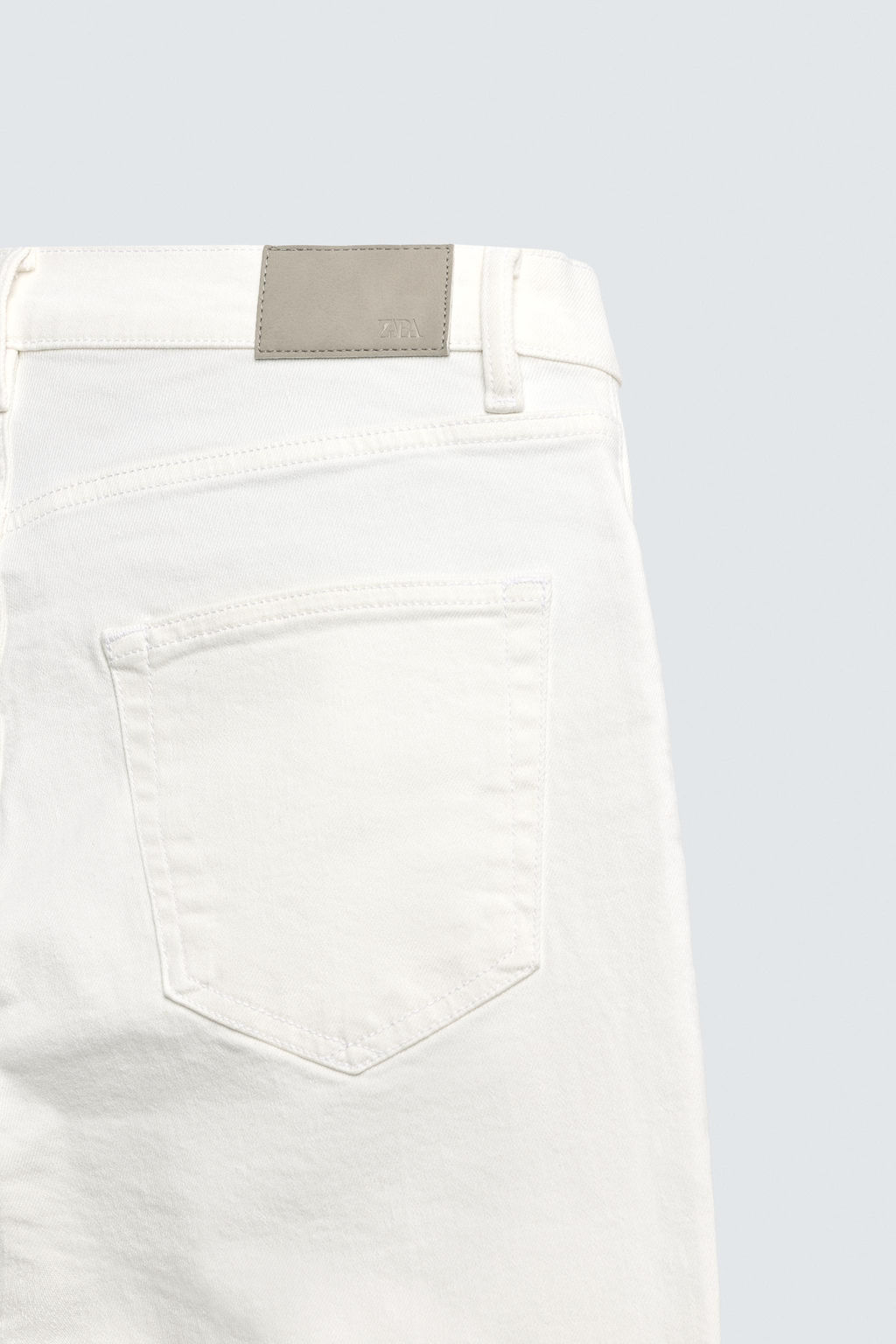 JEANS SLIM FIT B?SICO / Blanco roto - Zara фото 11