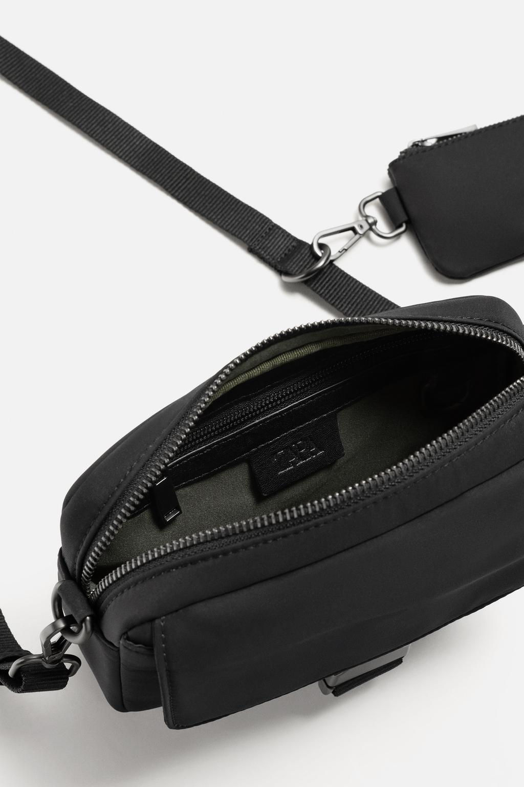 NYLON CROSSBODY BAG - Zara фото 12