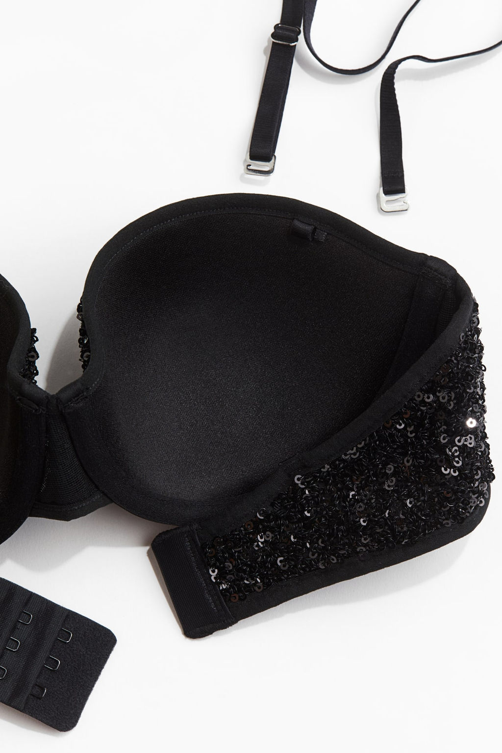 Sujetador balconette con lentejuelas - H&m фото 7