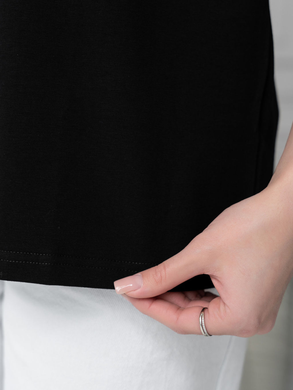 Футболка унисекс Оверсайз, цв. Черный