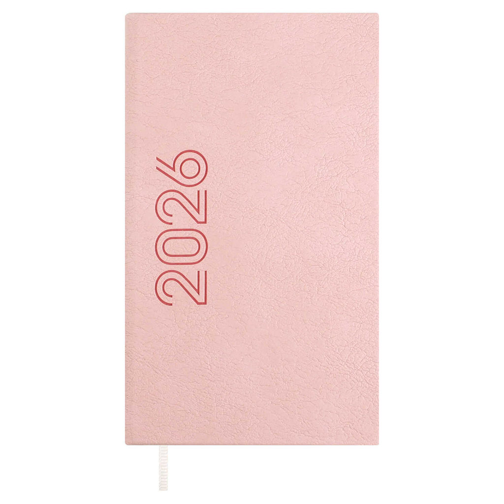 Еженедельник датированный 2026 ESCALADA, 85х145 мм, 64 л., арт. 70361/ 40 ЛОЗАНЖ РОЗОВЫЙ