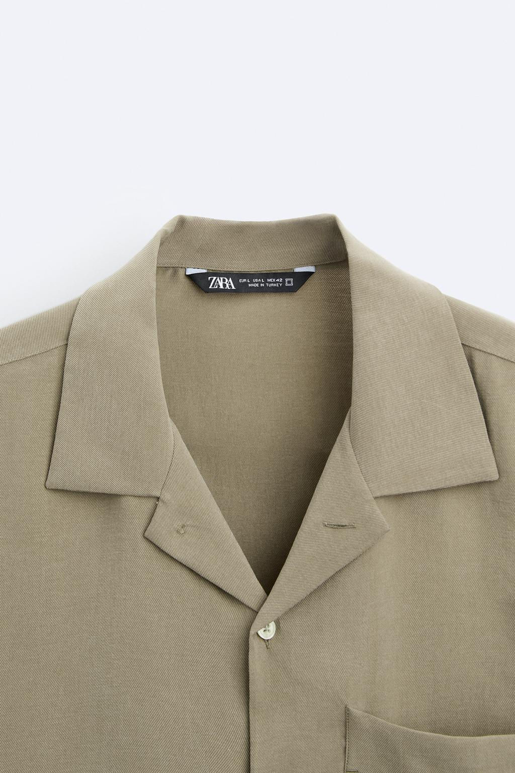 LIYOSEL KARISIMLI GOMLEK - Zara фото 9