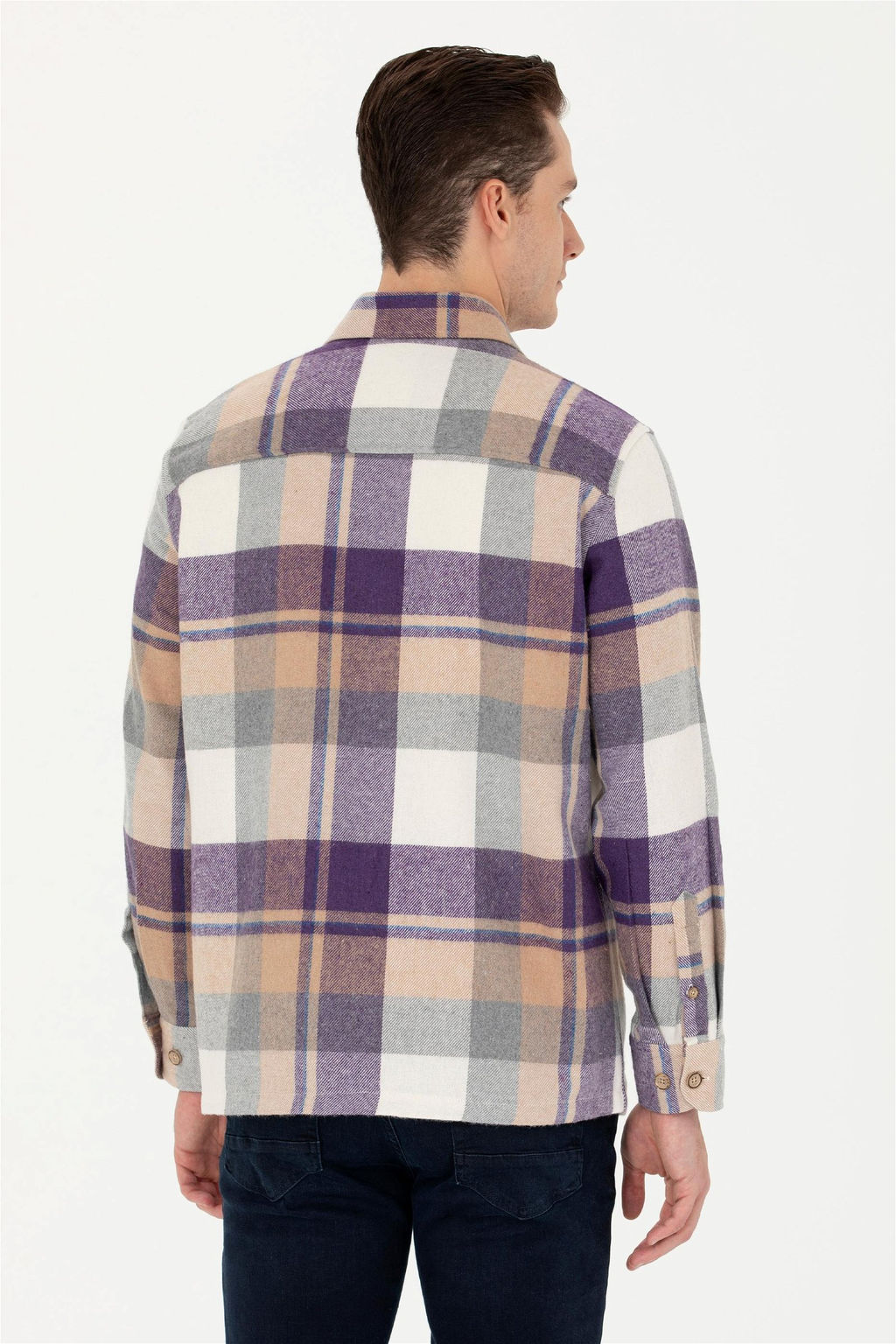 U. S. Polo Assn Мужская рубашка Lumberjack светло-коричневого цвета - U.s. polo assn фото 12