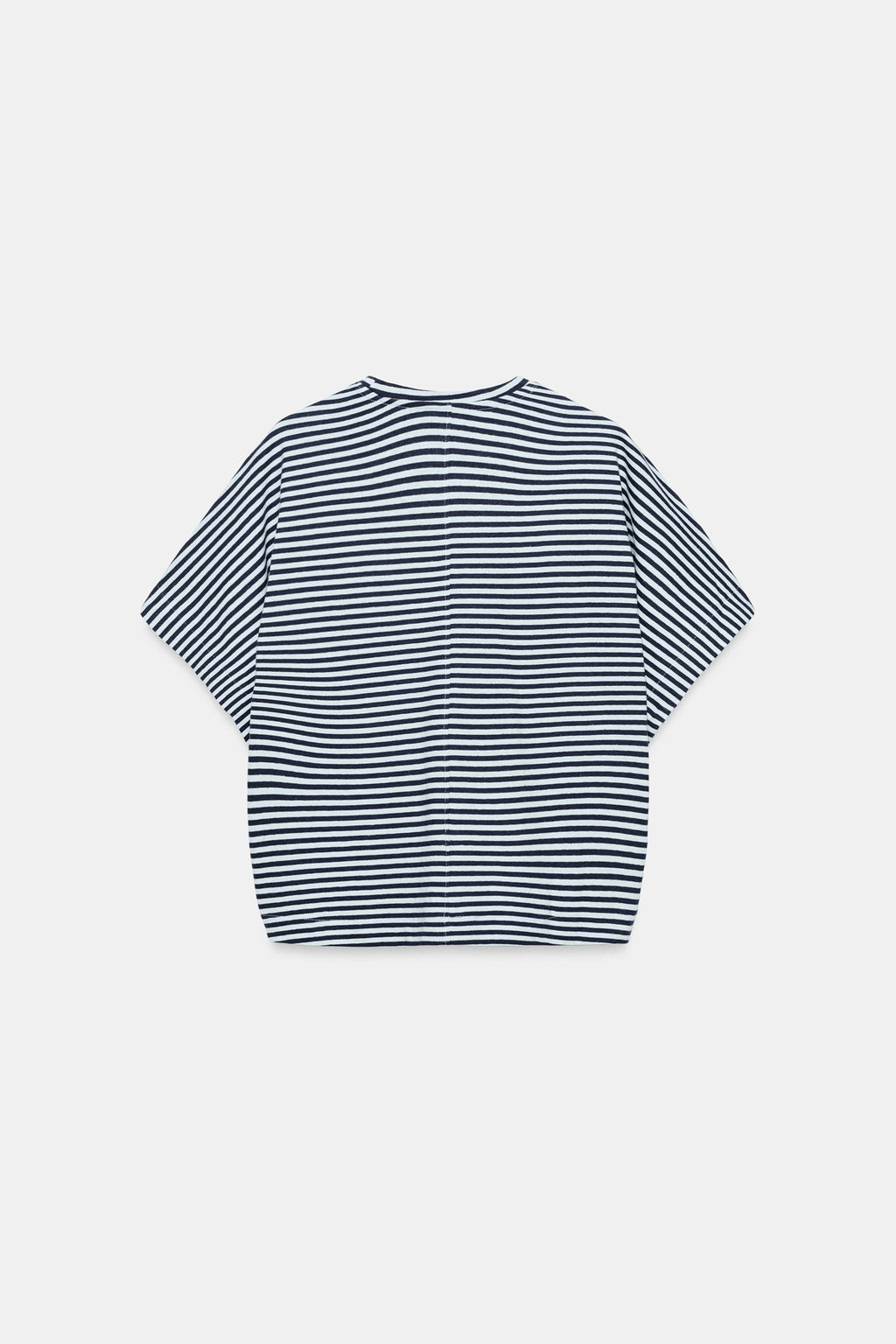 CAMISETA OVERSIZED RAYAS / Azules - Zara фото 7