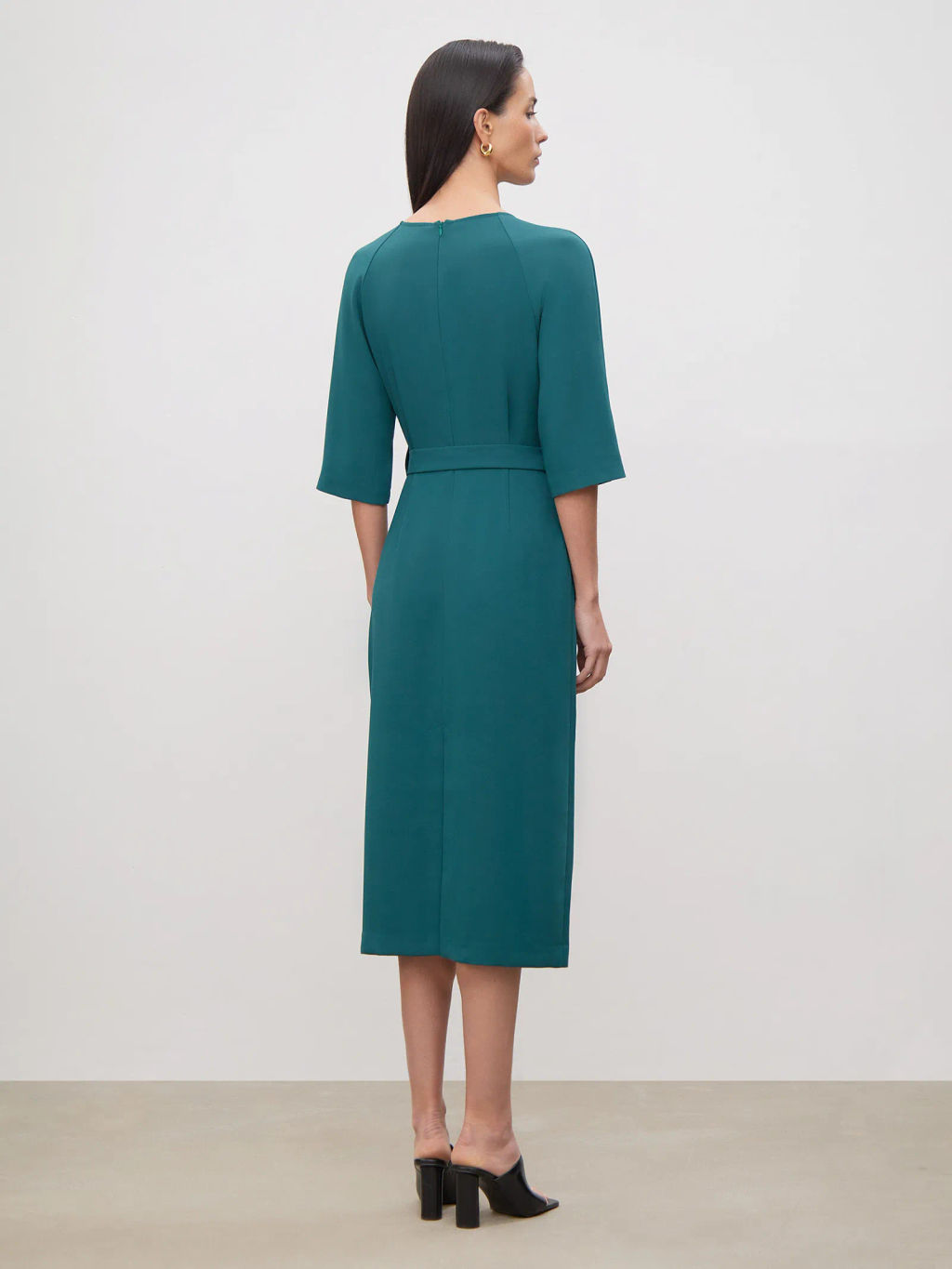 Платье а-силуэта PL1503/aloe - Emka фото 4