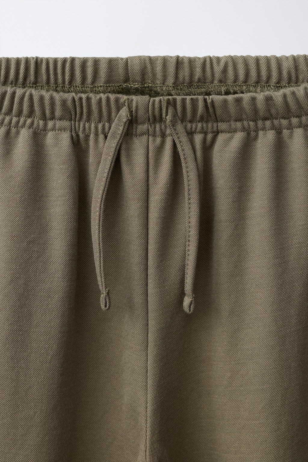 PANTAL?N WIDE LEG PIJAMERO / Khaki