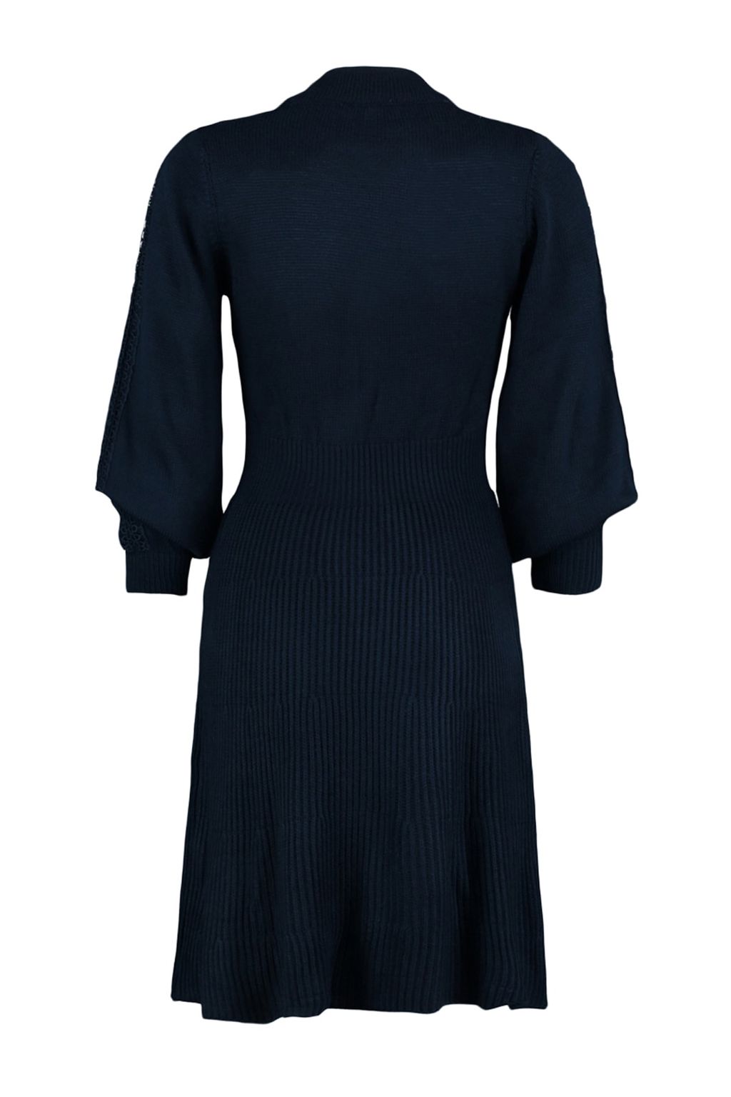 Lacivert Mini Triko Dantelli Elbise TWOAW22EL0011