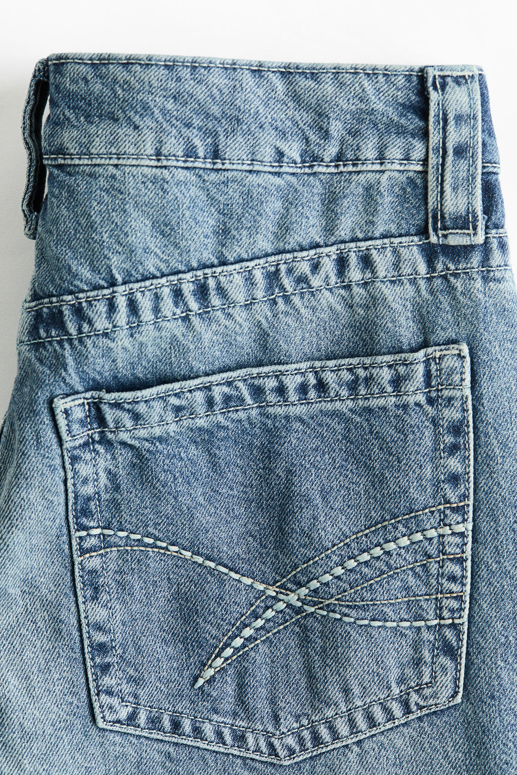 Baggy Wide Low Waist Jeans - H&m фото 6