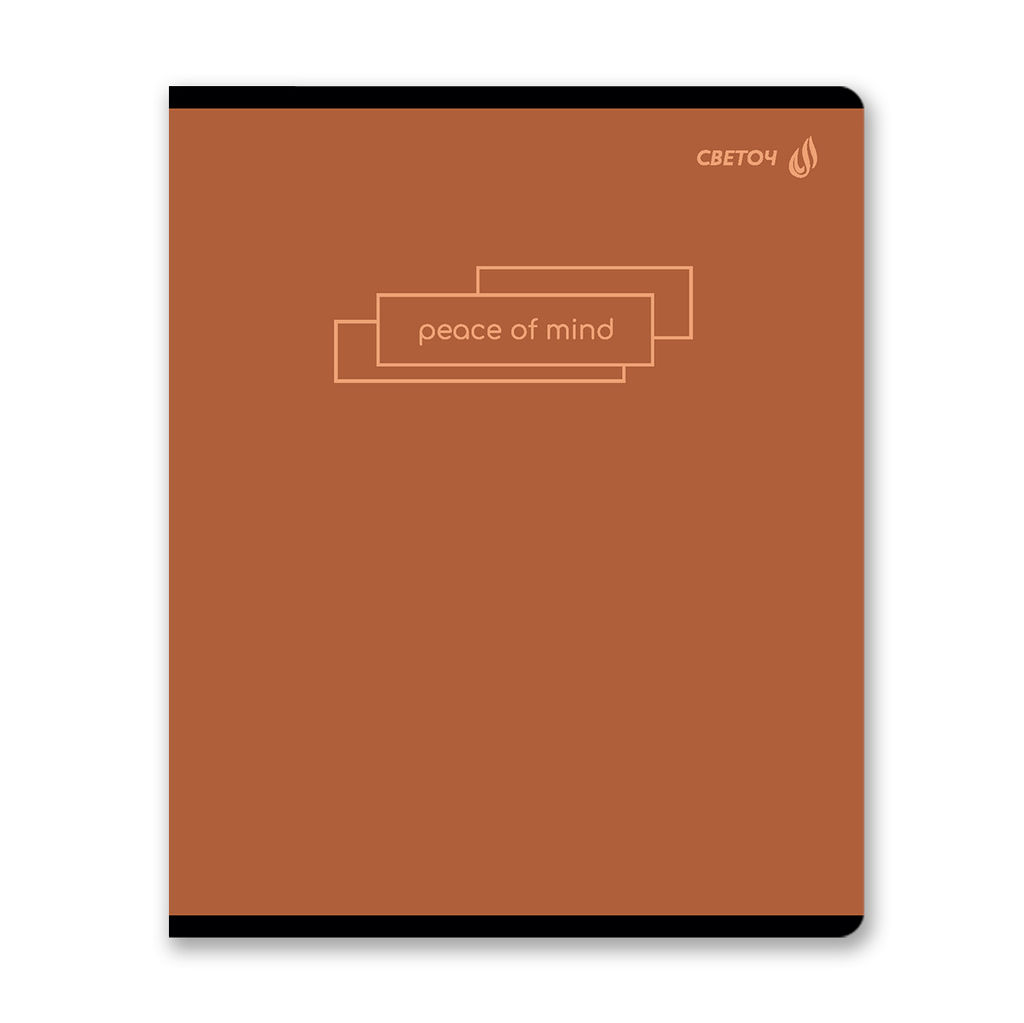 Светоч Т198 Тетрадь ученическая общая, твин лак, A5 48 л. на скобе 65 г/кв.м , белизна 100 % 10 шт. клетка 01511 Душевное спокойствие  фото 4