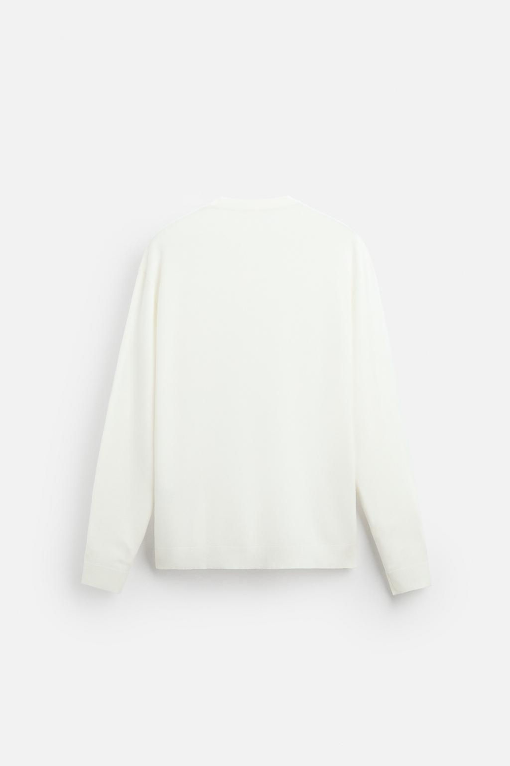 BASIC VISCOSE BLEND SWEATER - Zara фото 38