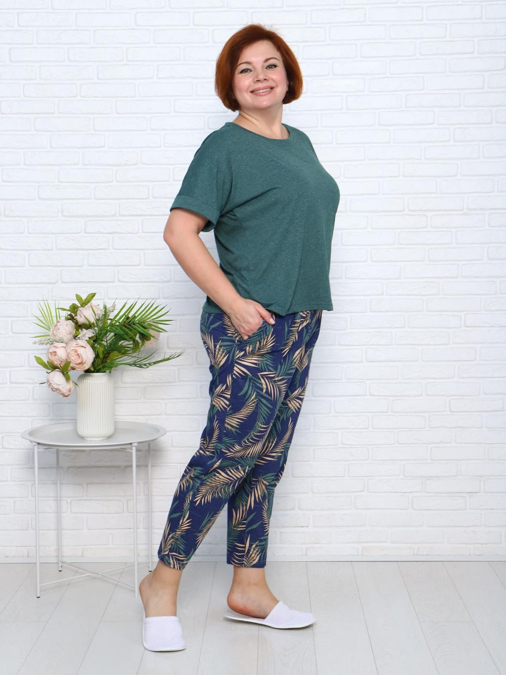 IV-CAPRIZ Бернас - пижамы изумруд фото 4