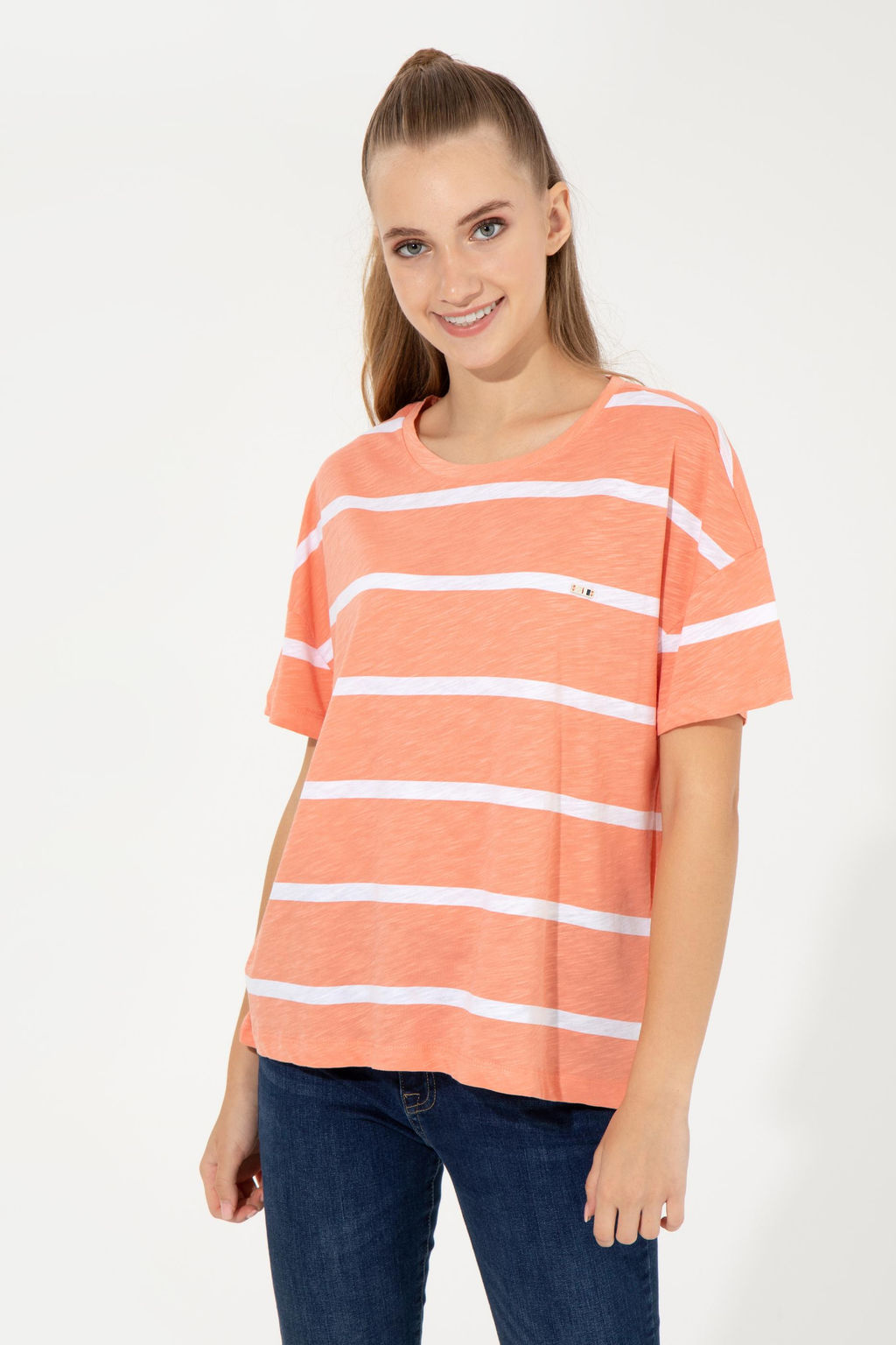 Женская футболка лосося - U.s. polo assn фото 16
