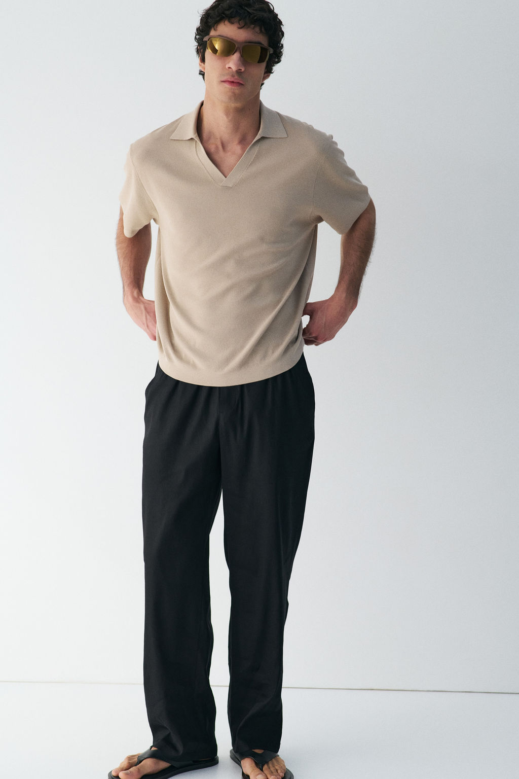Polo de punto Cooling Regular Fit - H&m фото 3