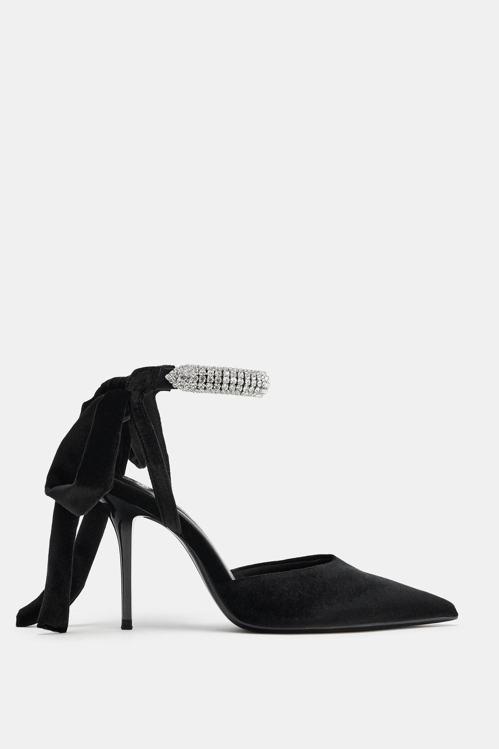 RHINESTONE SLINGBACK SHOES - Zara фото 5
