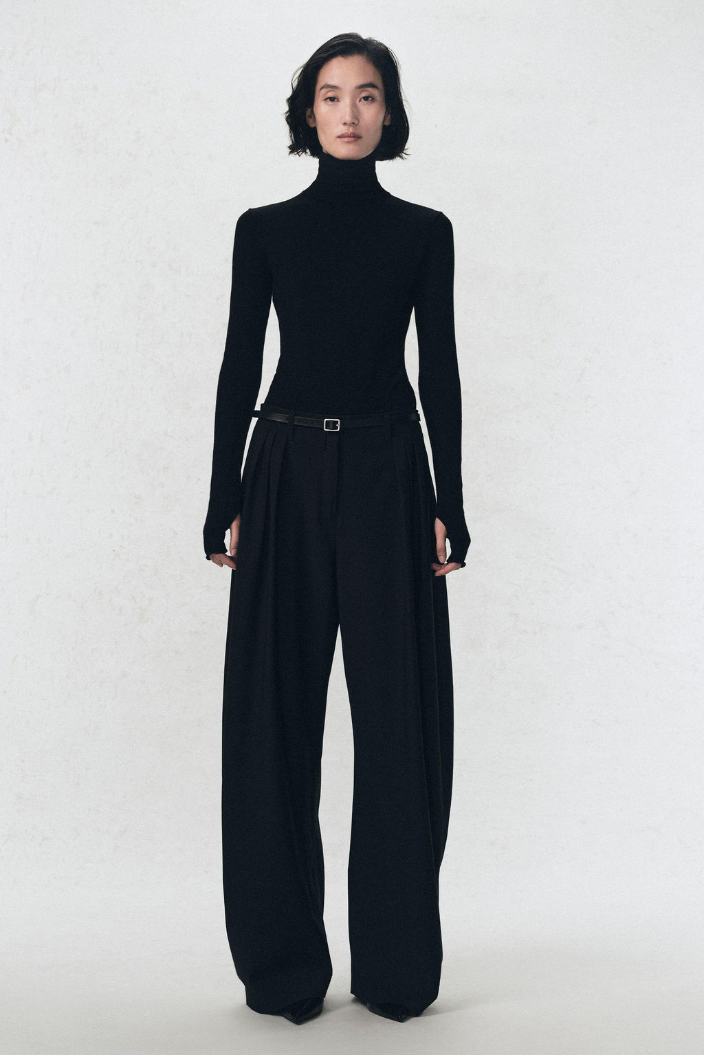 WOOL BLEND HIGH NECK BODYSUIT SOSHIOTSUKI X ZARA фото 9