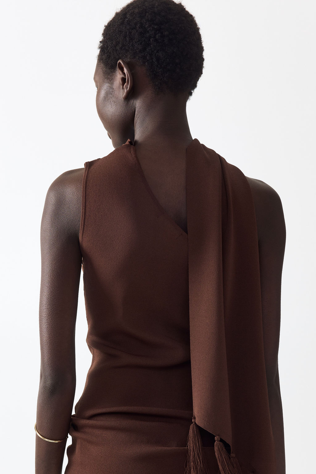 Top de punto con fular - H&m фото 3