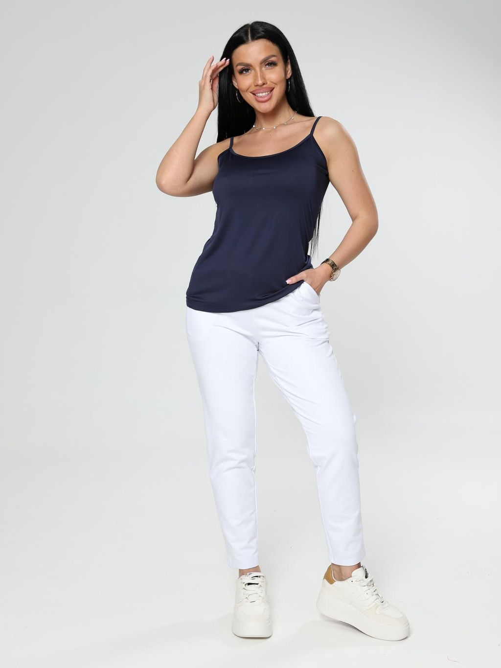 IV-CAPRIZ Джимена - топ из ткани масло  фото 16