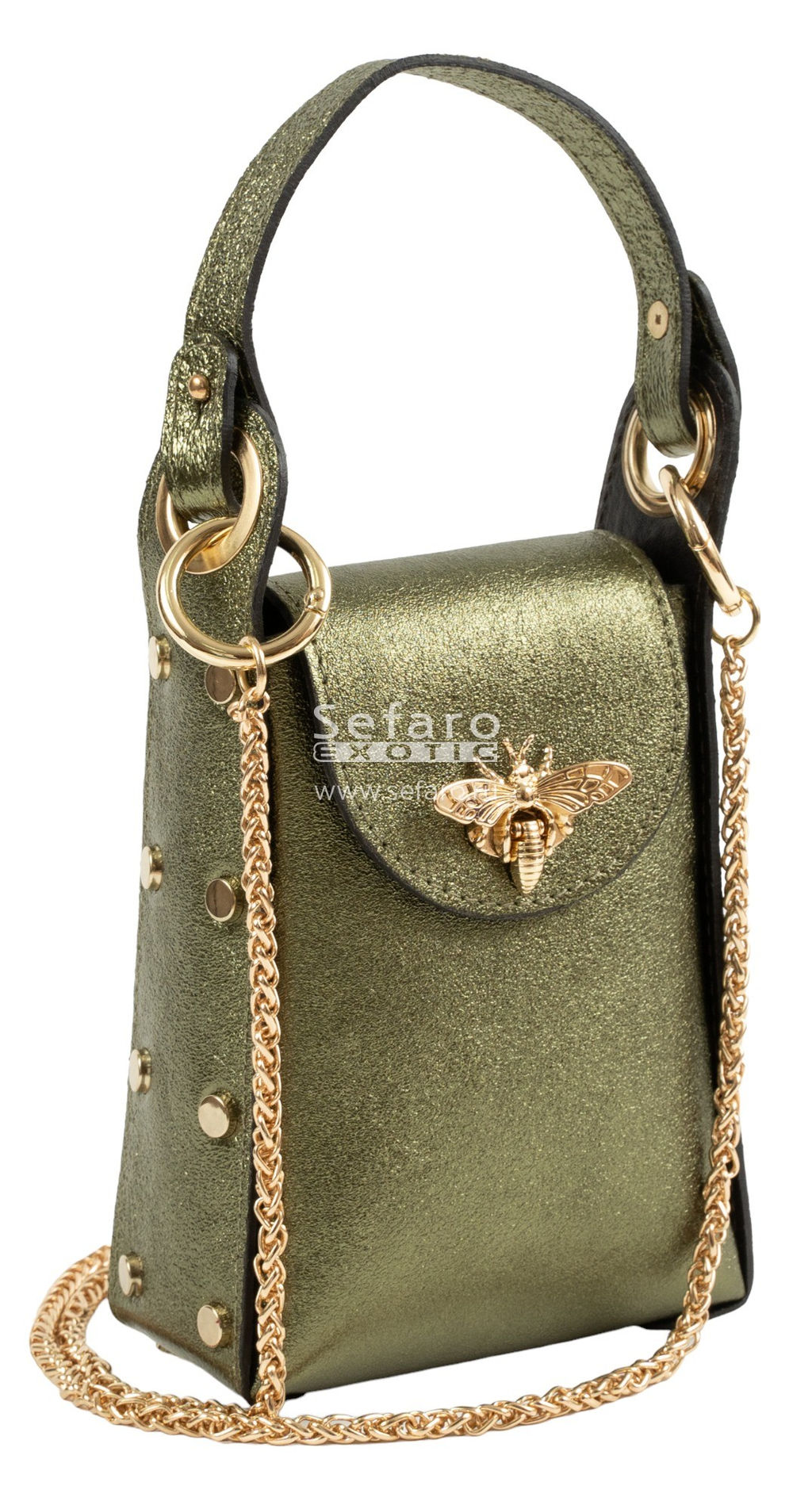 Сумка женская из телячьей кожи