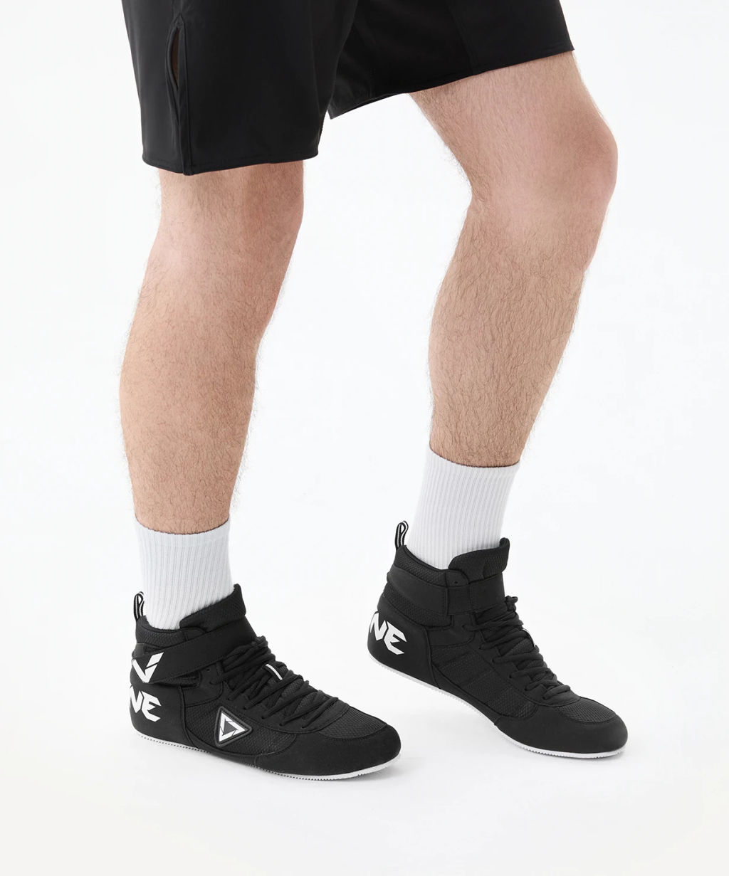 БЕЗ УПАКОВКИ Обувь для бокса низкая INSANE RAPID IN24-BS203, черный