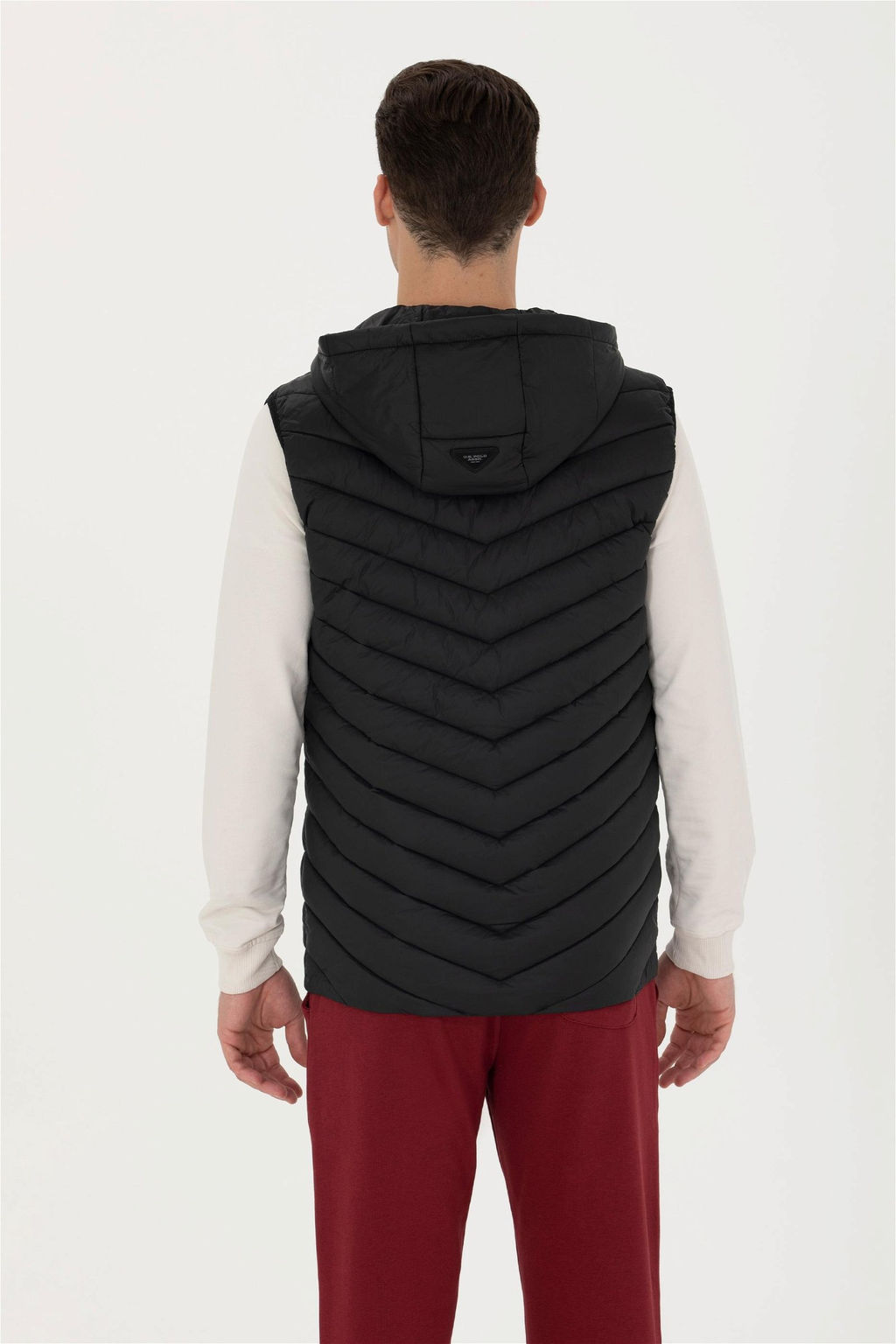 Мужской черный жилет Неожиданная скидка в корзине - U.s. polo assn фото 5