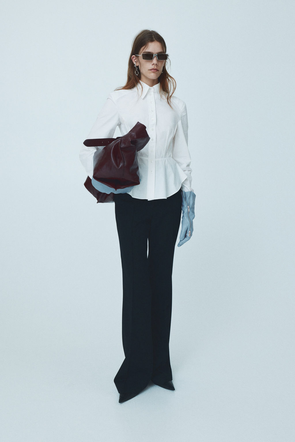 Camisa con peplum - H&m фото 2