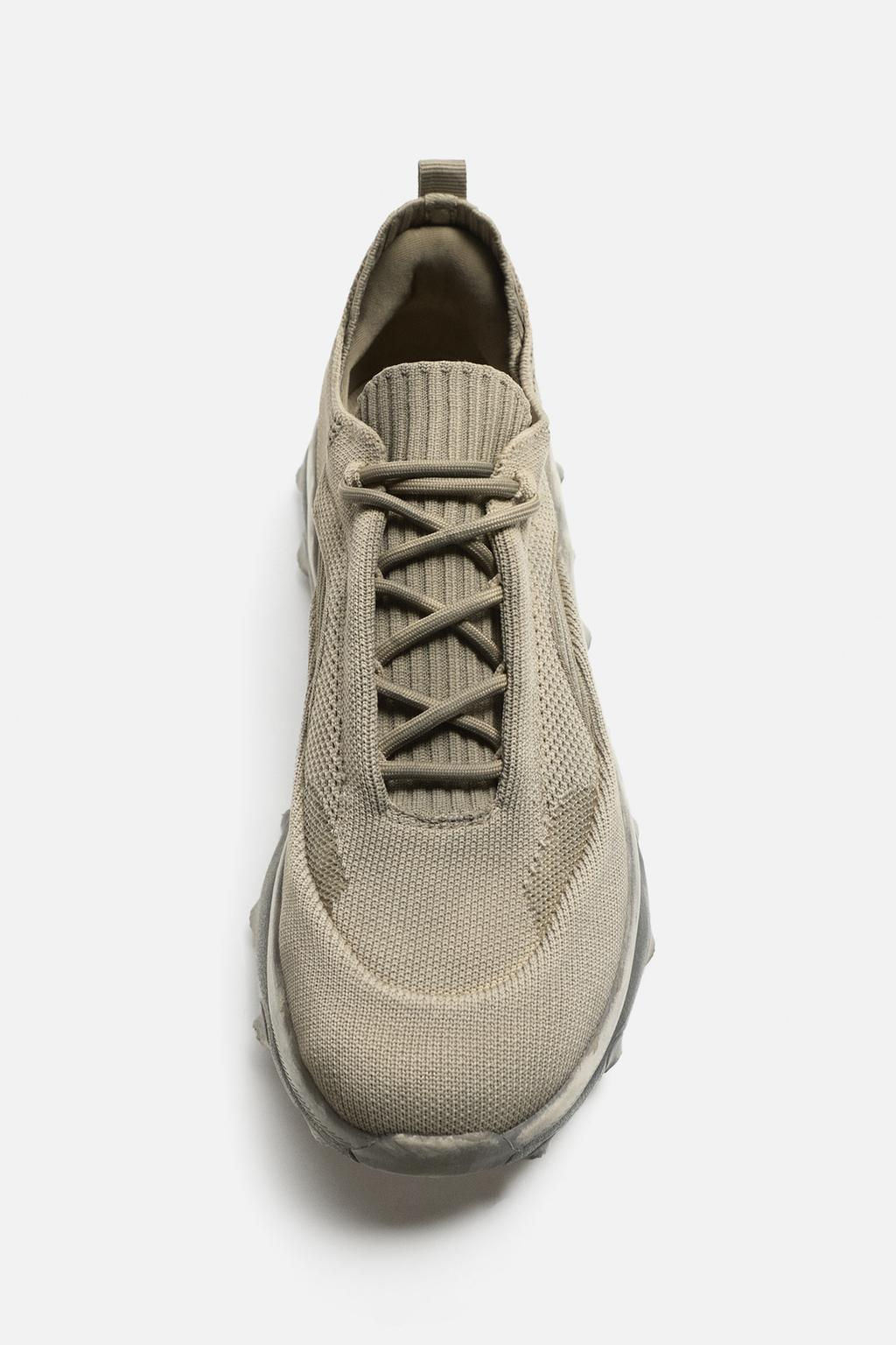 CHUNKY FABRIC SNEAKERS - Zara фото 11